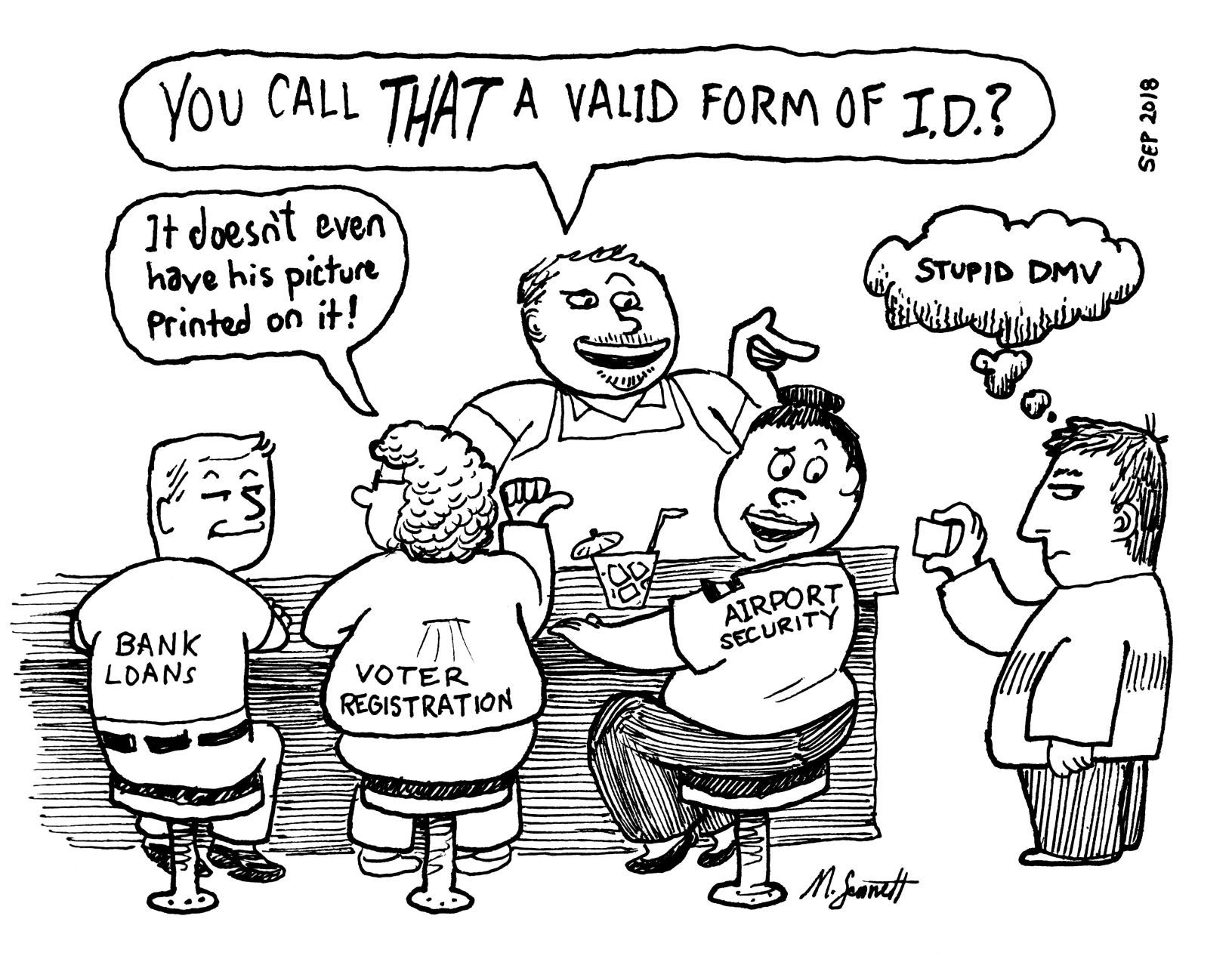 Sunday cartoon